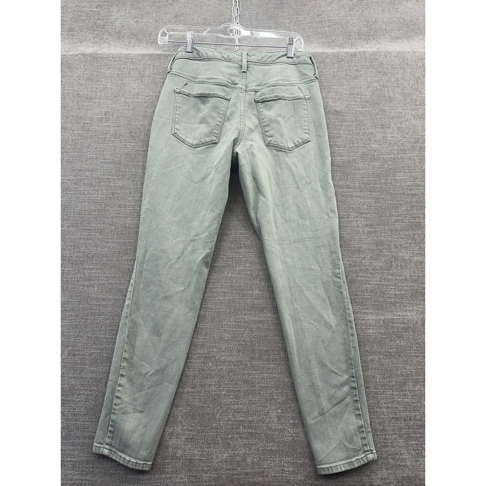Mossimo Skinny Jeans Womens‎ 4R Blue Denim Cotton Stretch Light Wash High Rise